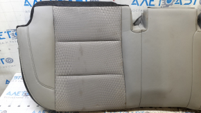 Rear seat cushion for Toyota Camry v55 15-17 usa SE, combination gray, gray stitching, cleanable