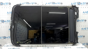Panorama assembly BMW X1 F48 16-22 black curtain, scratches on the glass