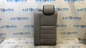 Left rear seat backrest for Toyota Camry v55 15-17 usa SE, combined gray, gray stitching, needs cleaning, dented