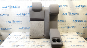 Rear seat backrest, 2nd row, right, Toyota Camry v50 12-14 USA, gray, with armrest, dry-cleanable, dent
