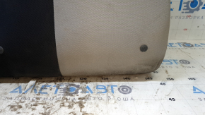 Backrest of the rear seat, right, 2nd row, Subaru Forester 19-24 SK, combined cloth, black and gray, for cleaning