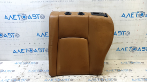 Left rear seat back for Lexus CT200h 11-13, red leather, dry-cleanable