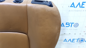 Left rear seat back for Lexus CT200h 11-13, red leather, dry-cleanable
