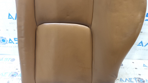 Left rear seat back for Lexus CT200h 11-13, red leather, dry-cleanable