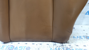 Left rear seat back for Lexus CT200h 11-13, red leather, dry-cleanable