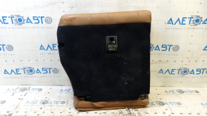 Left rear seat back for Lexus CT200h 11-13, red leather, dry-cleanable