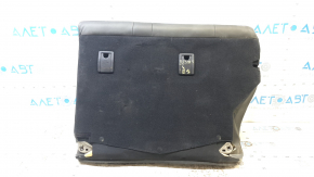 Right rear seat backrest for Lexus CT200h 11-13, black leather, with belt
