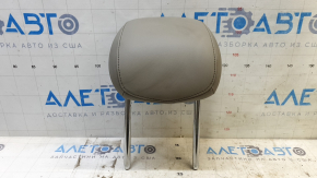 Rear left headrest Cadillac ATS 13-13, gray leather, ready to clean