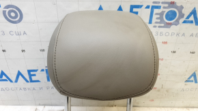 Rear left headrest Cadillac ATS 13-13, gray leather, ready to clean