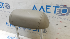 Rear left headrest Cadillac ATS 13-13, gray leather, ready to clean