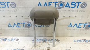 Rear left headrest Cadillac ATS 13-13, gray leather, ready to clean