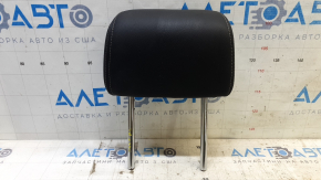 Rear left headrest Chevrolet Volt 11-15 leather black and white stitching