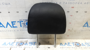 Rear left headrest for Lexus CT200h 11-13, black leather, ready to clean