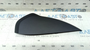 Left side dashboard trim for Volvo XC40 19-25, black, scratches