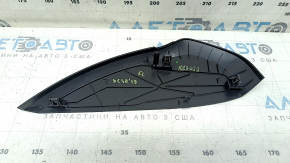 Left side dashboard trim for Volvo XC40 19-25, black, scratches