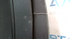 Right arch trim for Ford Edge 15-24, black, with subwoofer, scratches, scuffs, cracks