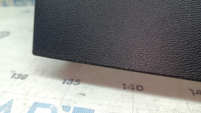 Left center pillar trim, upper belt, Volvo XC40 19-25, black, scratches