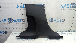 Volvo XC40 19-25 black, worn, lower left center pillar trim
