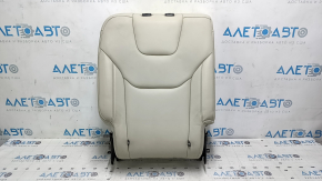 Right rear seat backrest, 2nd row, Ford Edge 15-24, gray leather