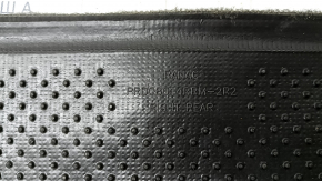 Rear left interior mat for Toyota Prius 30 10-15, black cloth