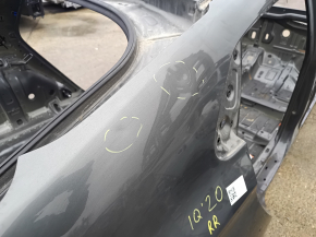 Quarter wing rear right Hyundai Ioniq 20-22 HEV, PHEV on the body, graphite, dents, bumps