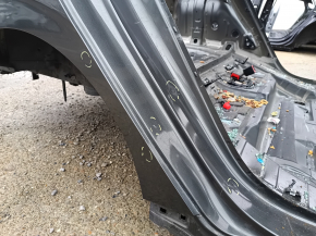 Quarter wing rear right Hyundai Ioniq 20-22 HEV, PHEV on the body, graphite, dents, bumps