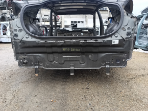 Hyundai Ioniq 17-22 rear panel on the body, graphite