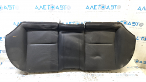 Acura ILX 13-15 rear seat cushion, black leather, perforated, for cleaning
