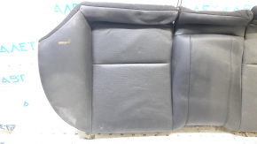 Acura ILX 13-15 rear seat cushion, black leather, perforated, for cleaning