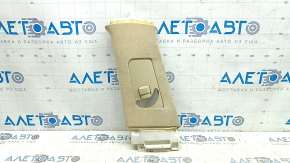 Left center pillar trim, upper belt, Lexus GS300 GS350 GS430 GS450h 06-09, beige, dry-cleanable