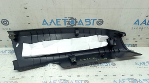 Volvo XC40 19-25 black lower left rear pillar trim, scratches, broken guide