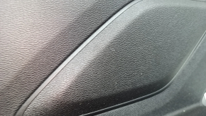 Upper left rear pillar trim for Volvo XC40 19-25, black, scratches, broken guide
