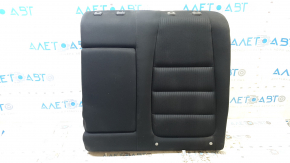 Left rear seat backrest for Mazda 6 2014-2017, black fabric, with armrest