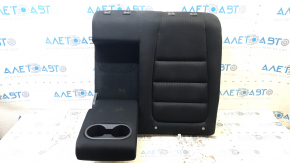 Left rear seat backrest for Mazda 6 2014-2017, black fabric, with armrest