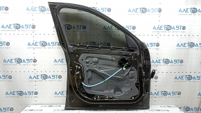 Front left door assembly BMW X1 F48 16-22 keyless, brown C07, butt