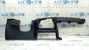 Volvo XC40 19-25 black, lower center dashboard trim, scratches