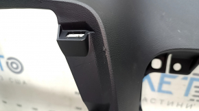 Volvo XC40 19-25 black, lower center dashboard trim, scratches