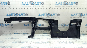 Volvo XC40 19-25 black, lower center dashboard trim, scratches