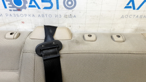 Rear seat backrest, 2nd row, left, Ford Fusion mk5 17-20, beige cloth, with belt, for cleaning