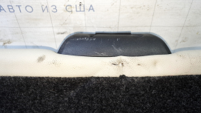Left rear seat backrest for Ford Focus mk3 15-18, beige leather, with seat belt and armrest, ready for cleaning