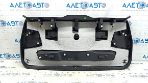 BMW X1 F48 16-22 black lower trunk door trim, scratches, worn
