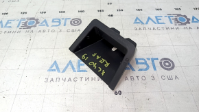 Volvo XC40 19-25 black tailgate lock trim
