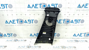 Center pillar trim upper belt left BMW X1 F48 16-22 dark gray