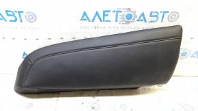 Left rear seat side bolster for Acura ILX 13-15, black leather