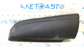 Left rear seat side panel for Acura ILX 13-15, black leather, dented