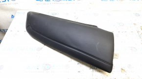 Left rear seat side bolster for Acura ILX 13-15, black leather