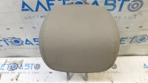 Rear central headrest for Ford Focus mk3 15-18, restyling, type 2, beige cloth, for cleaning