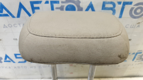 Rear central headrest for Ford Focus mk3 15-18, restyling, type 2, beige cloth, for cleaning