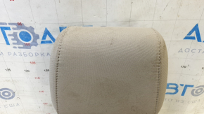 Ford Focus mk3 15-18 rear right headrest, type 2, beige cloth, for cleaning