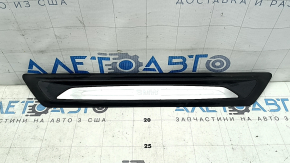 BMW X1 F48 16-22 black outer door sill with chrome molding, X-line, Sport-line, corrosion